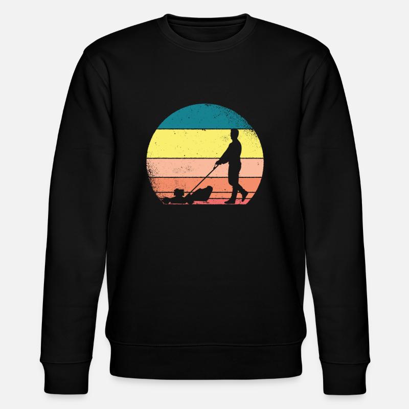 Tondre la pelouse - Sweat bio CHANGER Stanley/Stella Unisexe - noir