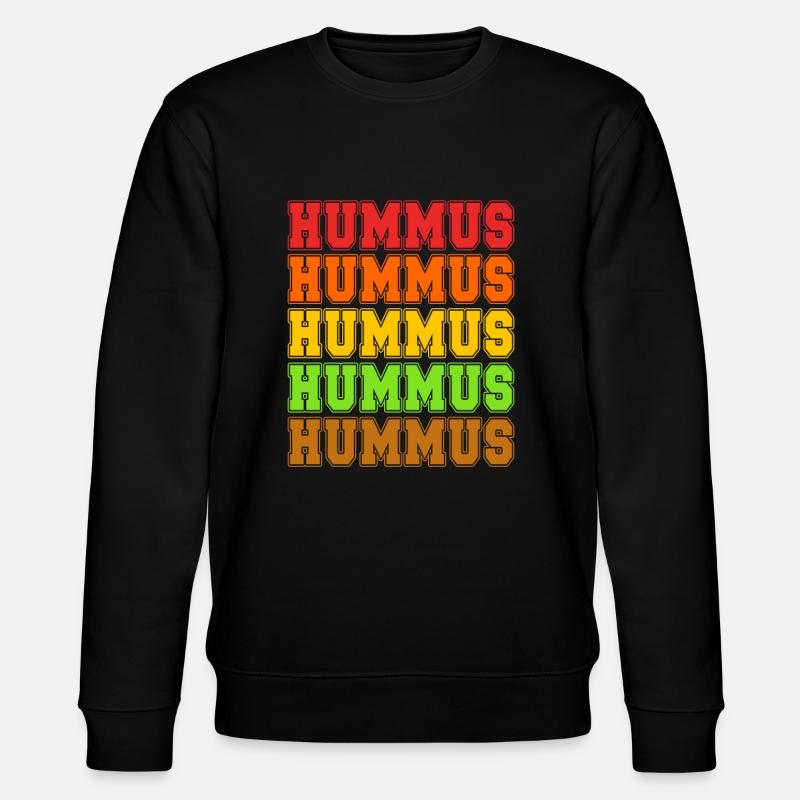 Houmous - Sweat bio CHANGER Stanley/Stella Unisexe - noir