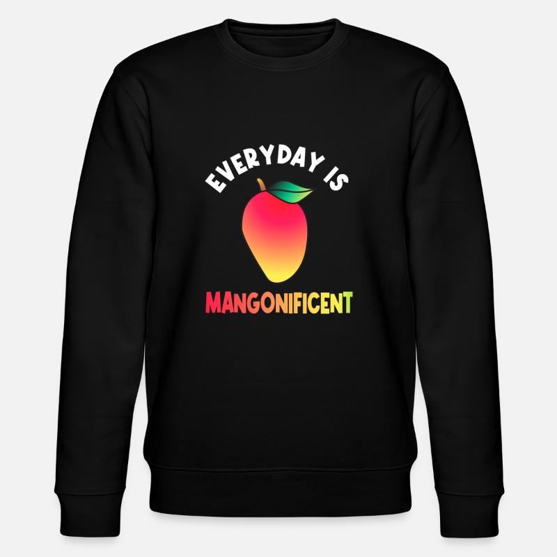 Cadeau drôle de mangue - Sweat bio CHANGER Stanley/Stella Unisexe - noir