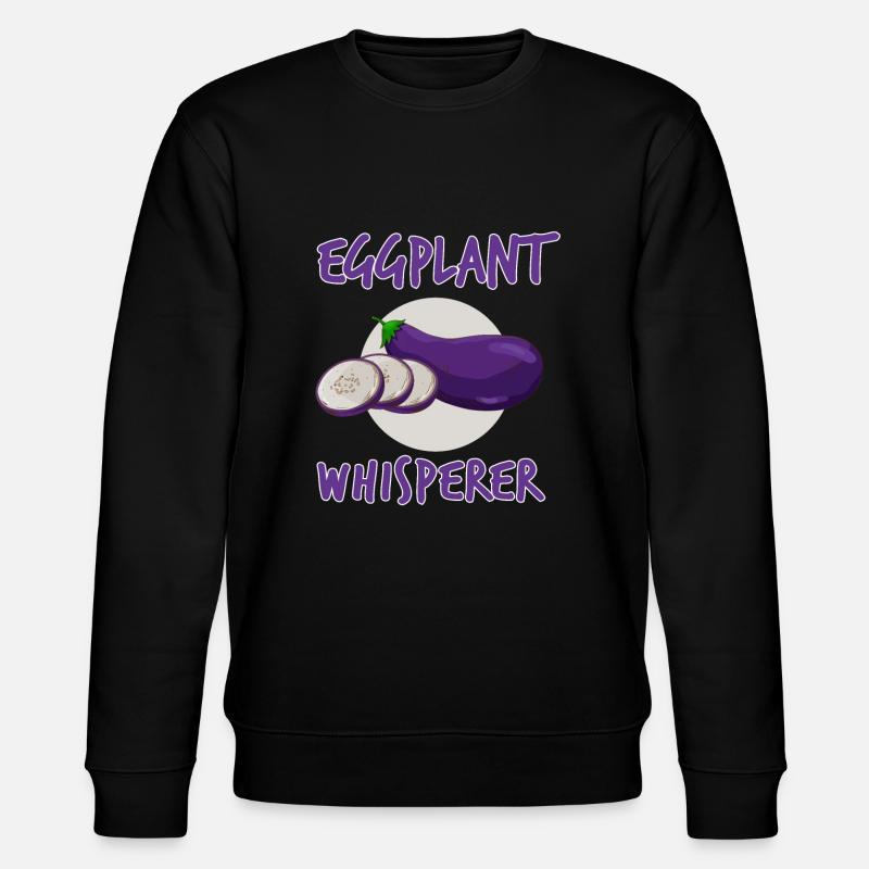 Aubergine Murmure Cadeau - Sweat bio CHANGER Stanley/Stella Unisexe - noir
