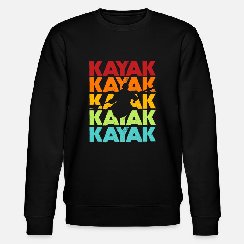 Kayak - Sweat bio CHANGER Stanley/Stella Unisexe - noir