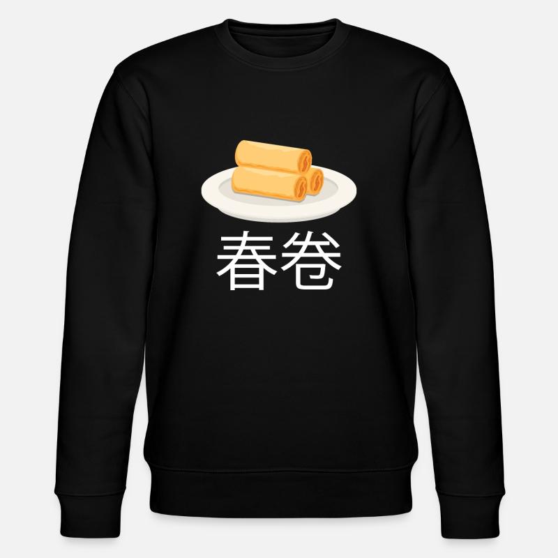 Rouleaux de printemps - Sweat bio CHANGER Stanley/Stella Unisexe - noir