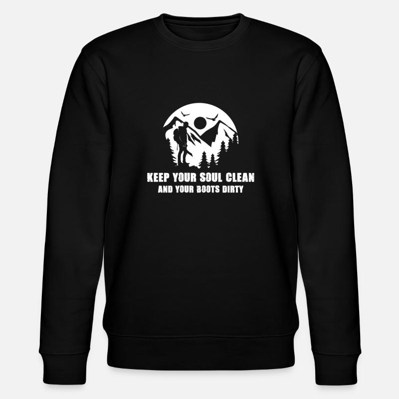 Wander - Stanley/Stella CHANGER Unisex Organic Sweatshirt - black