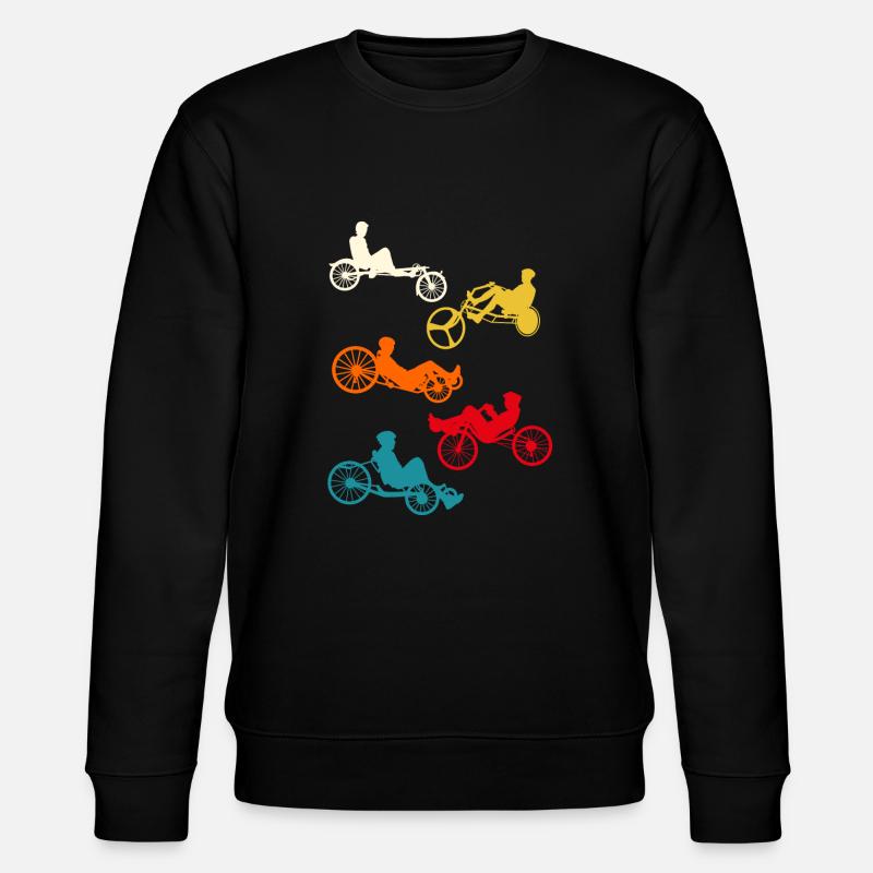 Vélo couché - Sweat bio CHANGER Stanley/Stella Unisexe - noir
