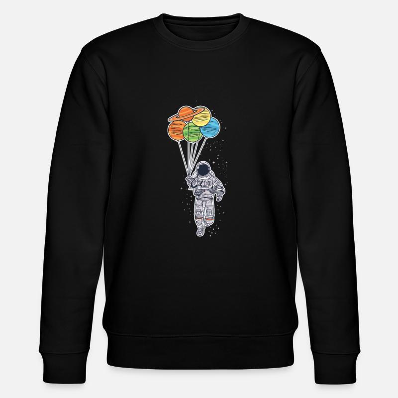 Astronaute - Sweat bio CHANGER Stanley/Stella Unisexe - noir