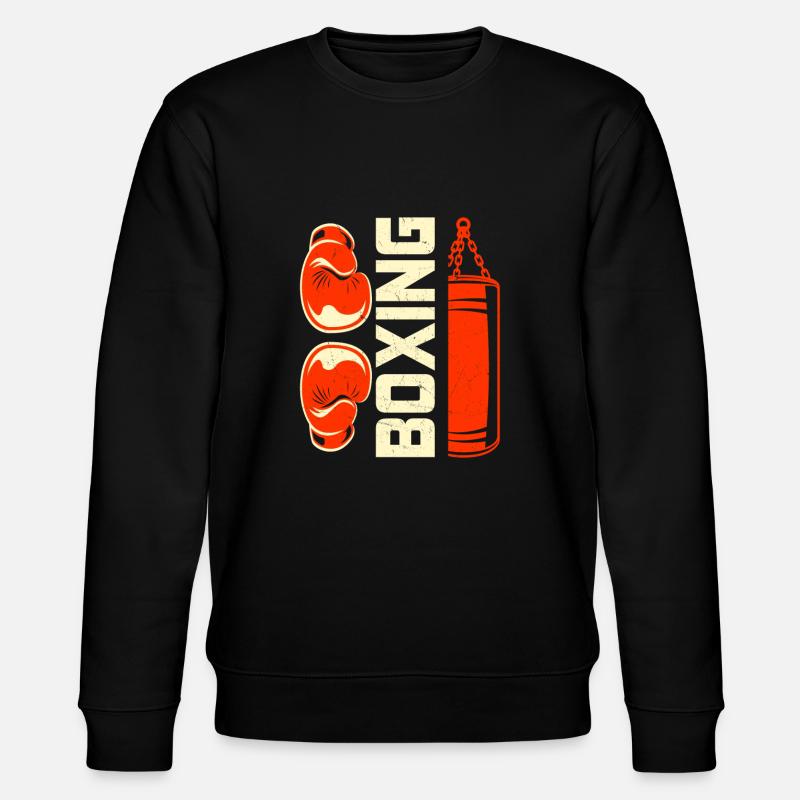 Boxe - Sweat bio CHANGER Stanley/Stella Unisexe - noir