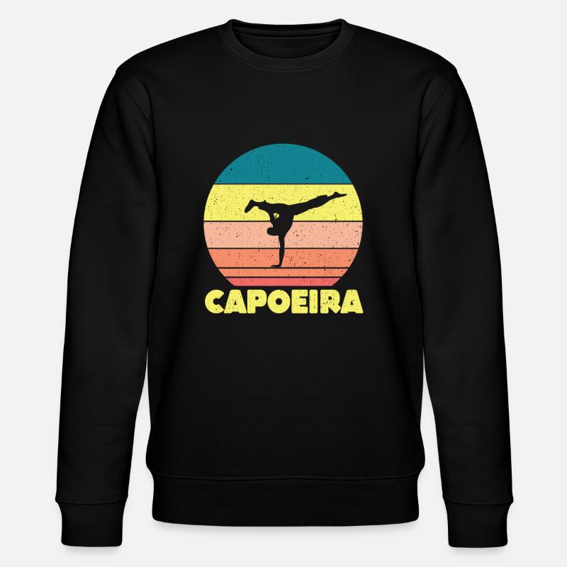 Capoeira - Stanley/Stella Unisex Bio-Sweatshirt CHANGER - Schwarz