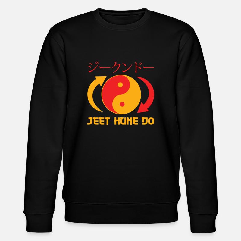 Jeet Kune Do - Stanley/Stella Unisex Bio-Sweatshirt CHANGER  - Schwarz