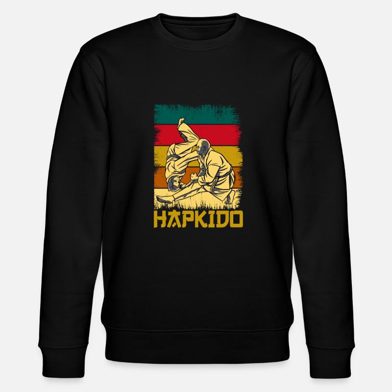 Hapkido - Stanley/Stella Unisex Bio-Sweatshirt CHANGER  - Schwarz