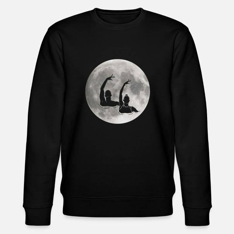 Synchronized swimming - Stanley/Stella CHANGER Unisex Organic Sweatshirt - black