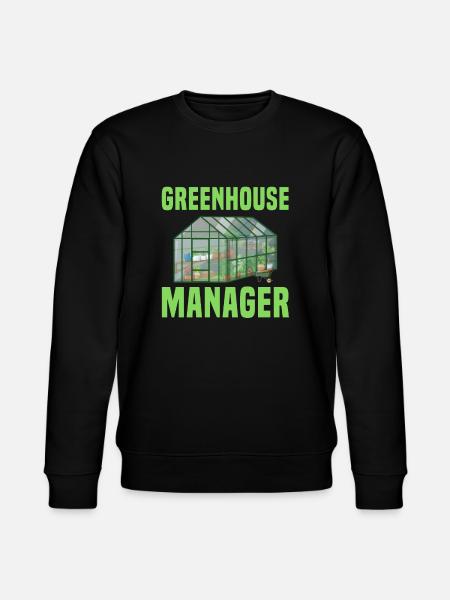 Greenhouse Manager - Stanley/Stella CHANGER Unisex Organic Sweatshirt - black