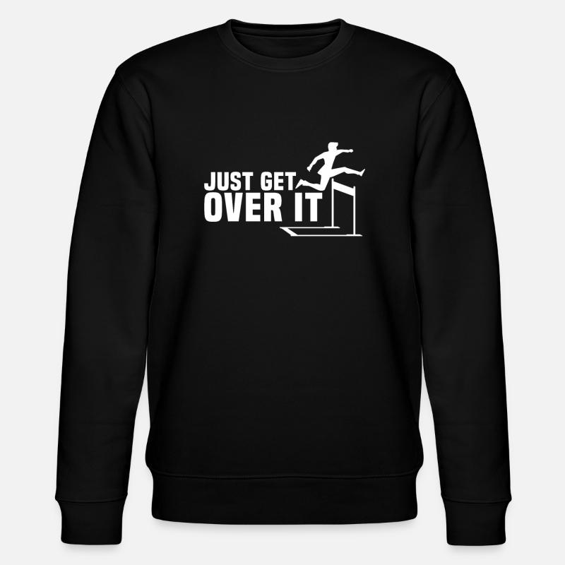 Hurdle Race Evolution - Stanley/Stella CHANGER Unisex Organic Sweatshirt - black