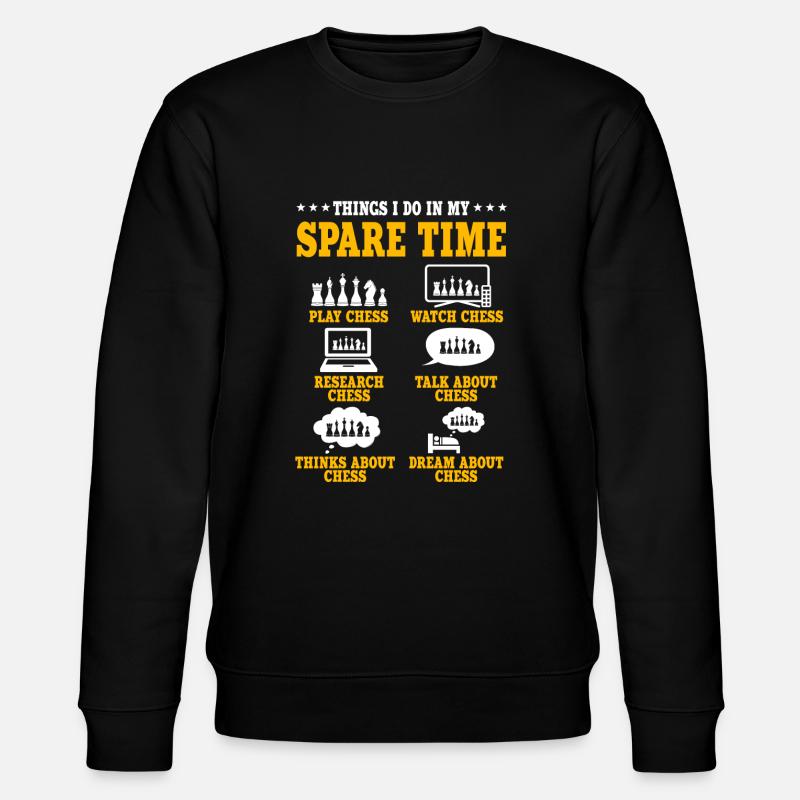 Cadeau d’échecs - Sweat bio CHANGER Stanley/Stella Unisexe - noir