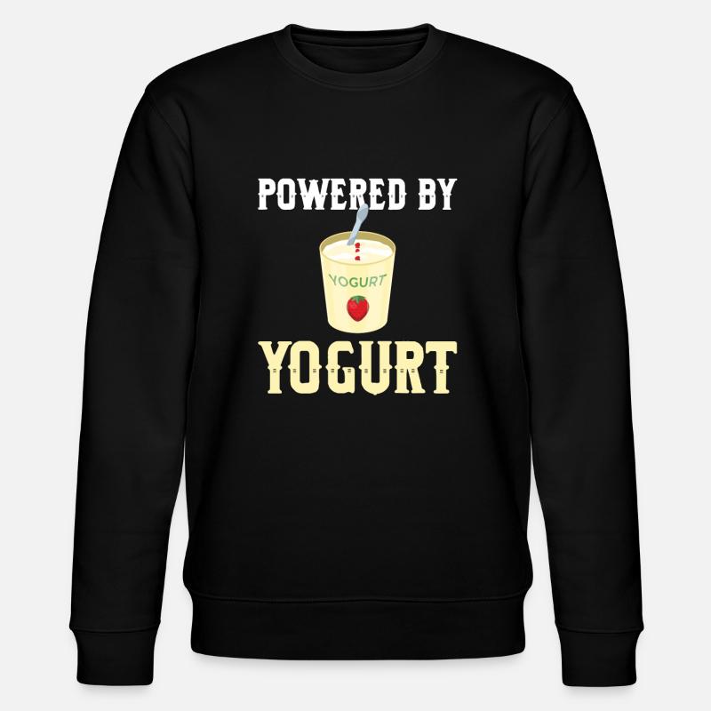 Yoghurt Gift - Stanley/Stella CHANGER Unisex Organic Sweatshirt - black