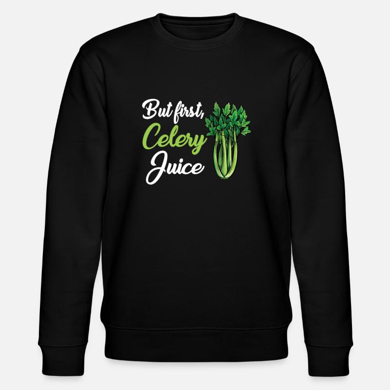 Jus de céleri - Sweat bio CHANGER Stanley/Stella Unisexe - noir