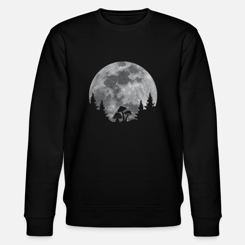Pilze - Stanley/Stella Unisex Bio-Sweatshirt CHANGER - Schwarz