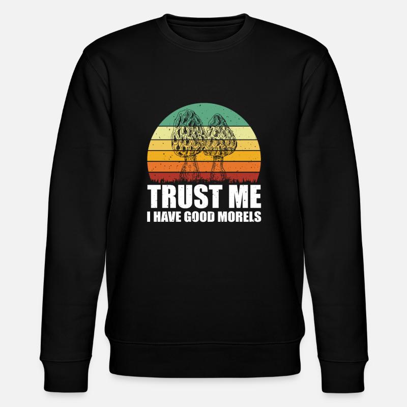 Cueilleur de morilles - Sweat bio CHANGER Stanley/Stella Unisexe - noir