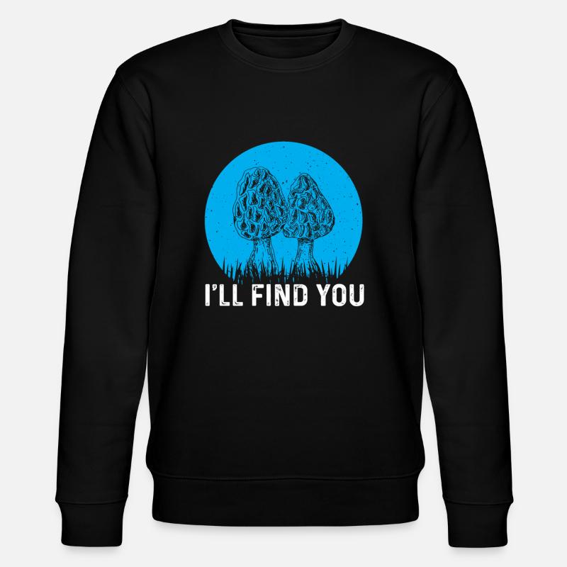 Morels Gift - Stanley/Stella CHANGER Unisex Organic Sweatshirt - black
