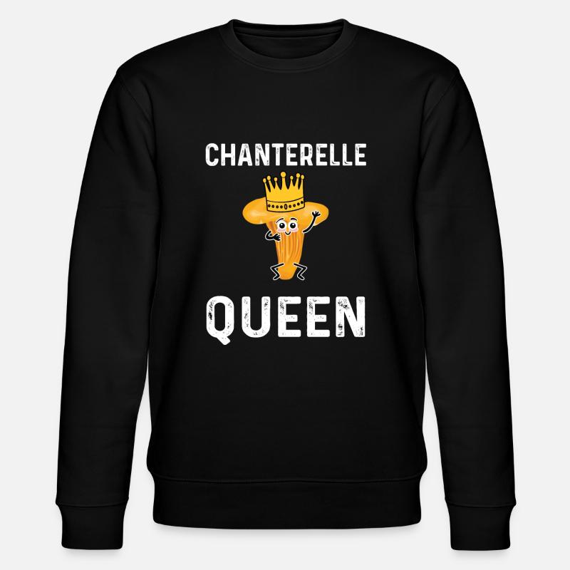 Chanterelle Reine - Sweat bio CHANGER Stanley/Stella Unisexe - noir