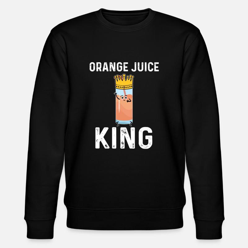 Jus d’orange King - Sweat bio CHANGER Stanley/Stella Unisexe - noir