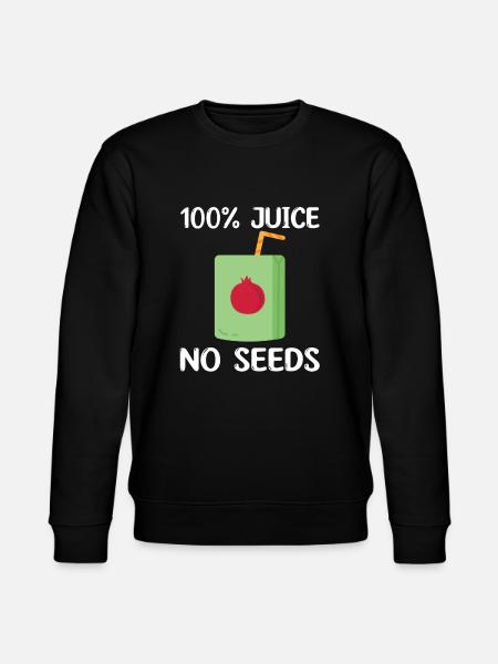 Pomegranate Juice - Stanley/Stella CHANGER Unisex Organic Sweatshirt - black