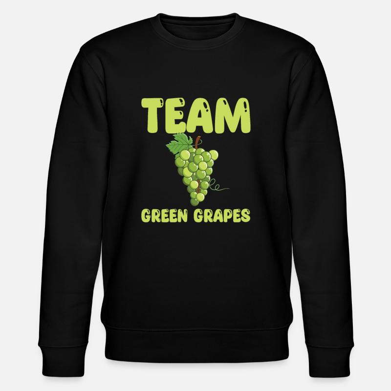 Équipe Green Grapes - Sweat bio CHANGER Stanley/Stella Unisexe - noir