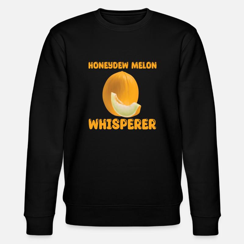 Miellat Melon Whisperer - Sweat bio CHANGER Stanley/Stella Unisexe - noir
