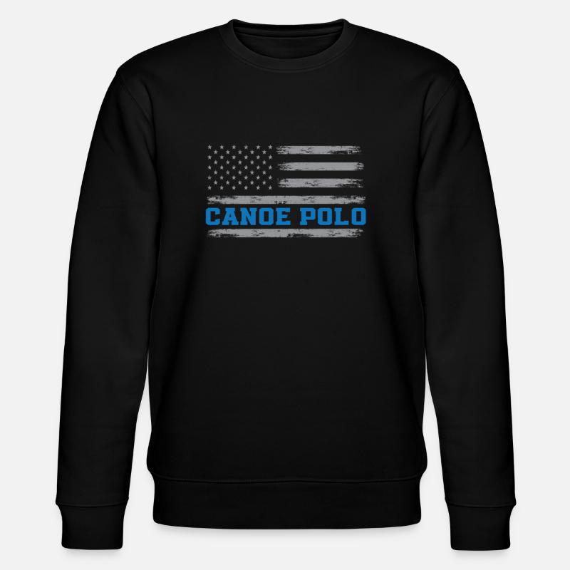 Kanupolo Amerika - Stanley/Stella Unisex Bio-Sweatshirt CHANGER - Schwarz