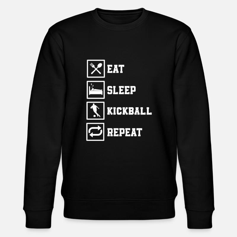 Cadeau Kickball - Sweat bio CHANGER Stanley/Stella Unisexe - noir