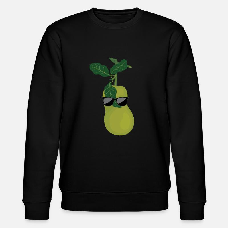 Jackfrucht - Stanley/Stella Unisex Bio-Sweatshirt CHANGER  - Schwarz