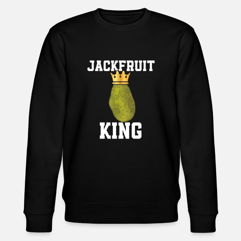 Jackfruit King - Stanley/Stella CHANGER Unisex Organic Sweatshirt - black