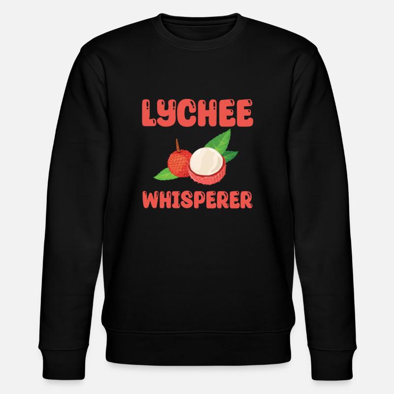 Chuchoteur de litchi - Sweat bio CHANGER Stanley/Stella Unisexe - noir