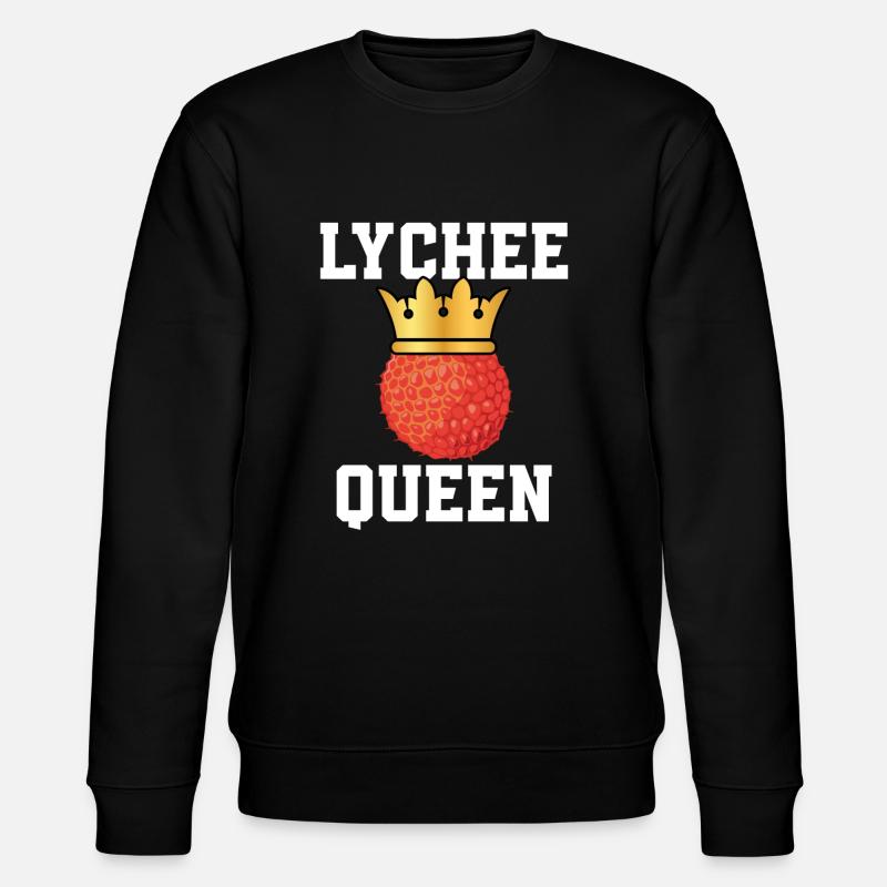Lychee Queen - Stanley/Stella CHANGER Unisex Organic Sweatshirt - black