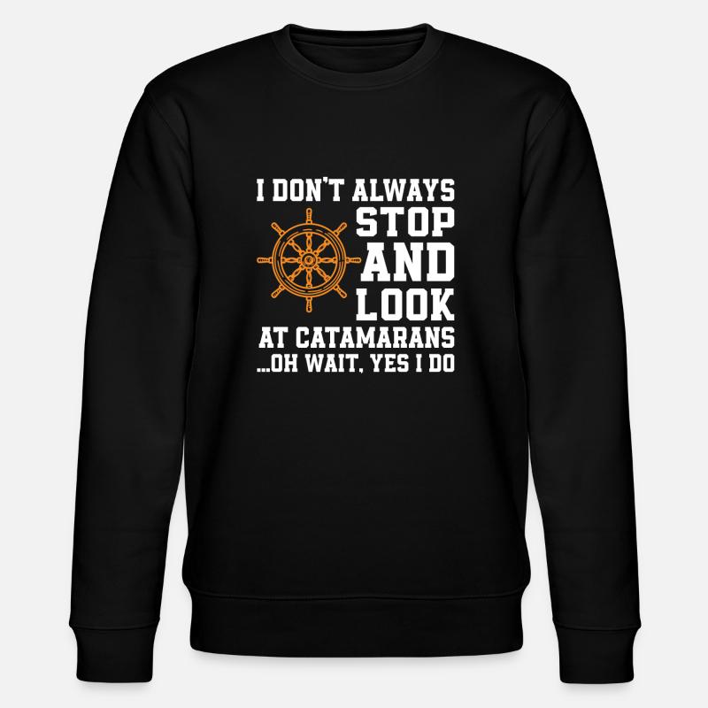 Amateurs de catamaran - Sweat bio CHANGER Stanley/Stella Unisexe - noir