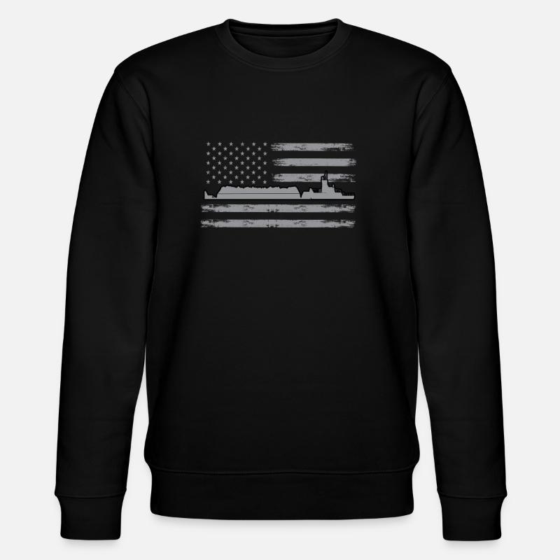 Barge des États-Unis - Sweat bio CHANGER Stanley/Stella Unisexe - noir