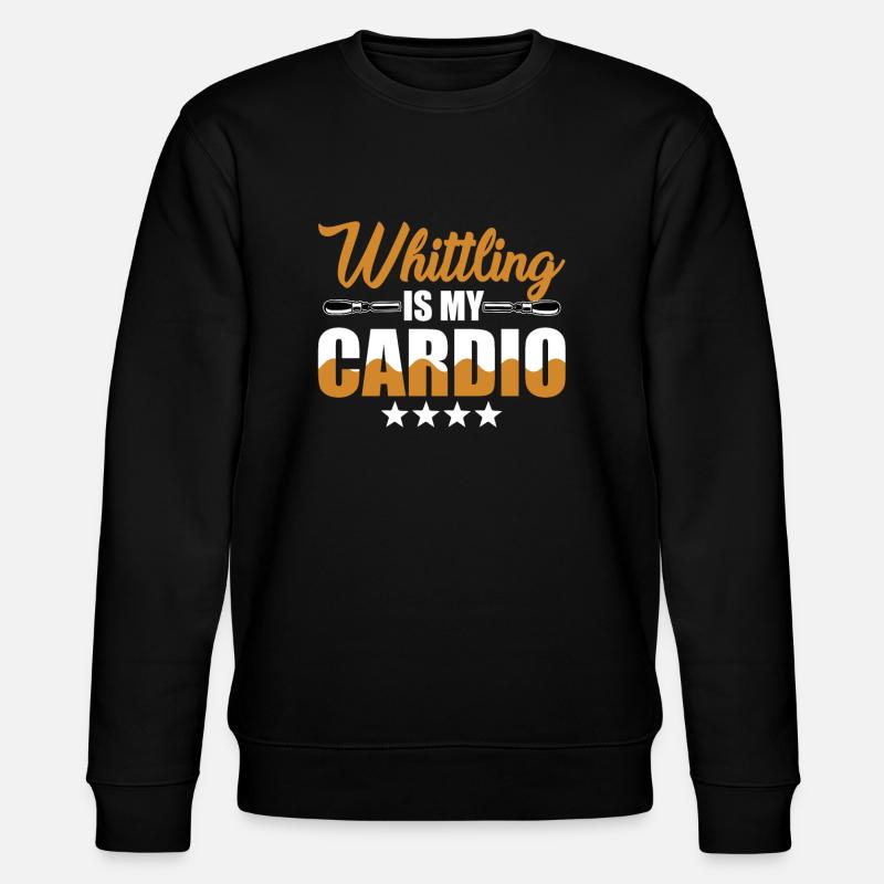 Schitzen est mon cardio - Sweat bio CHANGER Stanley/Stella Unisexe - noir