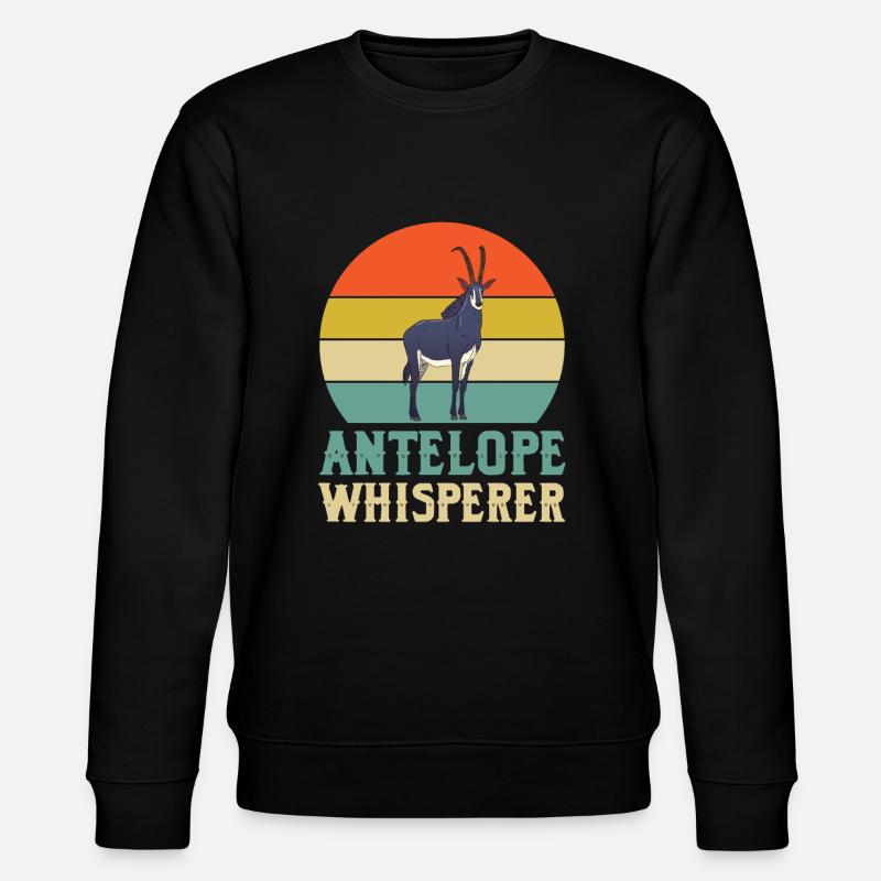 Antelope Whisperer - Sweat bio CHANGER Stanley/Stella Unisexe - noir