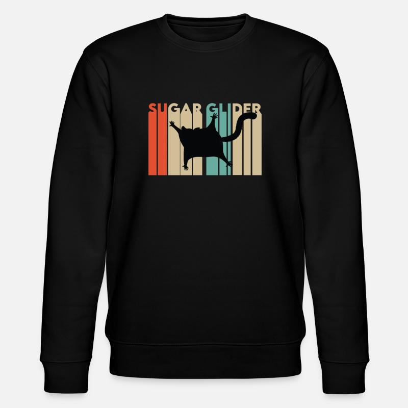 Kurzkopfgleitbeutler Cadeau Rétro - Sweat bio CHANGER Stanley/Stella Unisexe - noir