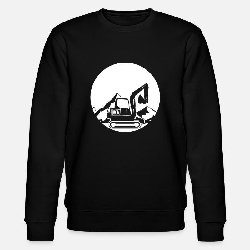 pelle Berg Design - Sweat bio CHANGER Stanley/Stella Unisexe - noir