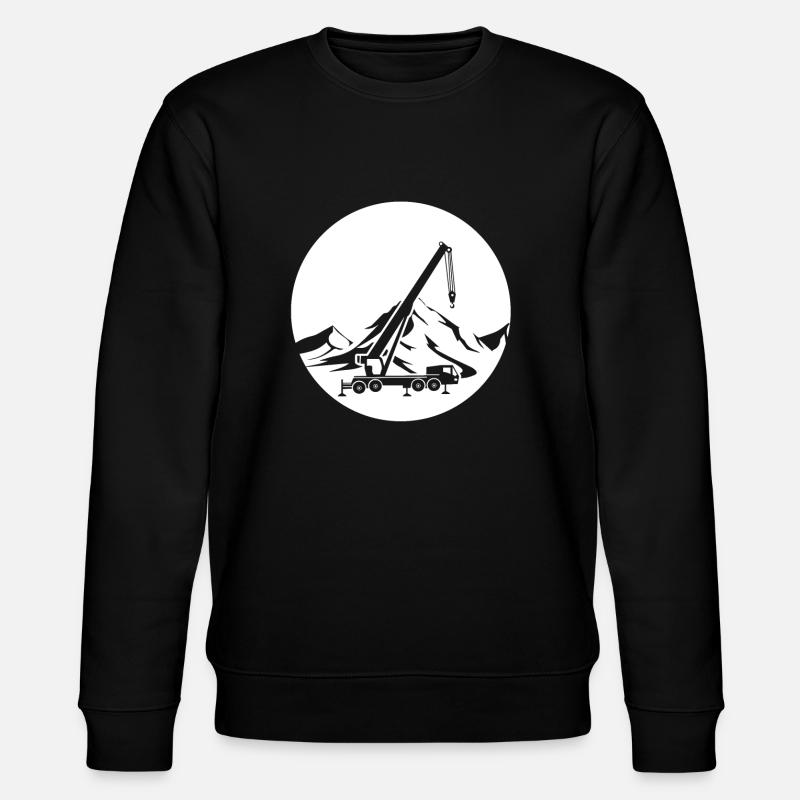 Grue mobile - Sweat bio CHANGER Stanley/Stella Unisexe - noir