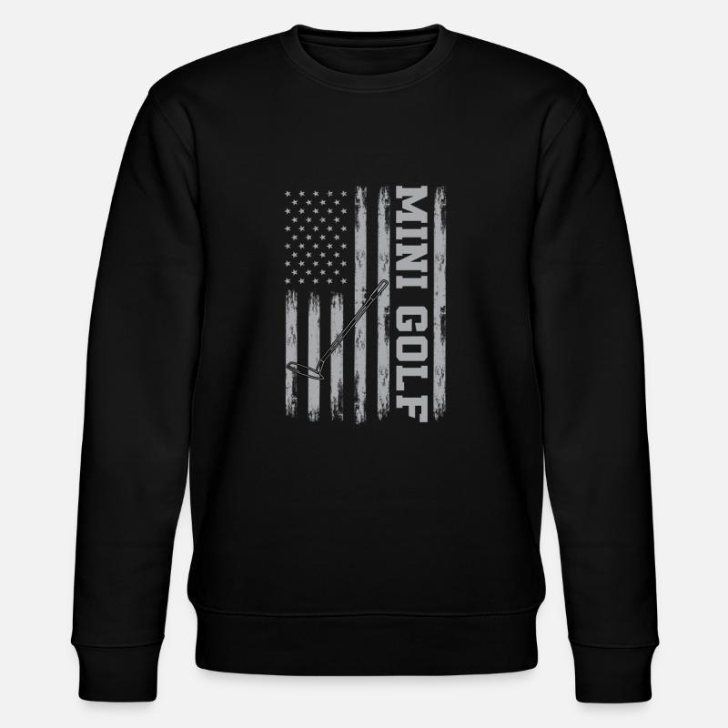 États-Unis Miniature Golf - Sweat bio CHANGER Stanley/Stella Unisexe - noir
