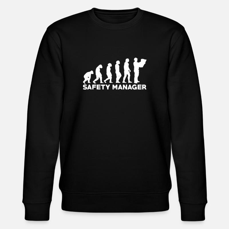 Sicherheitsmanager Evolution Design - Stanley/Stella Unisex Bio-Sweatshirt CHANGER  - Schwarz