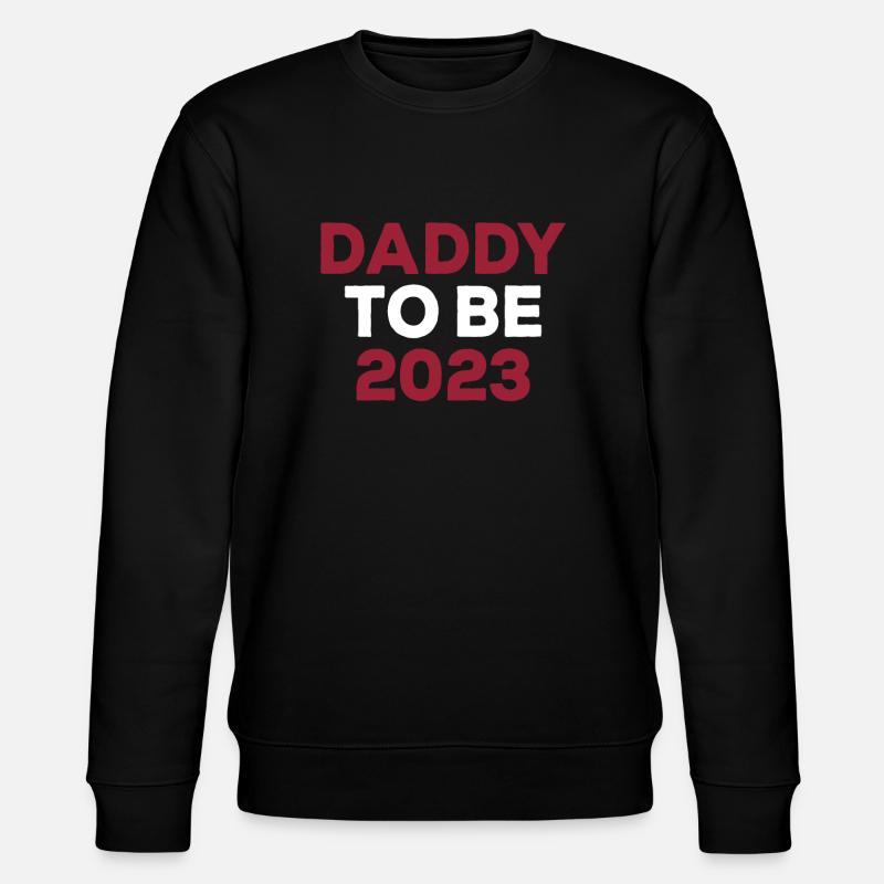 Papa 2023 - Stanley/Stella Unisex Bio-Sweatshirt CHANGER  - Schwarz