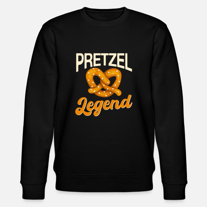Légende du bretzel - Sweat bio CHANGER Stanley/Stella Unisexe - noir