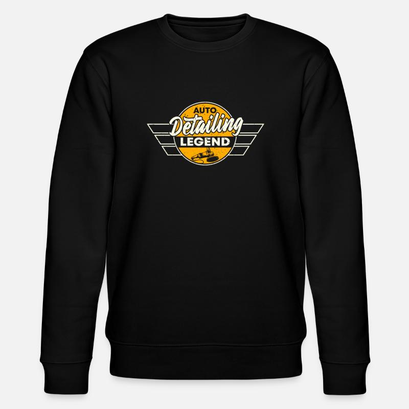 Automatic Vehicle Maintenance Legend - Stanley/Stella CHANGER Unisex Organic Sweatshirt - black