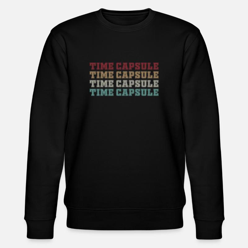 Conception de polices Time Capsule - Sweat bio CHANGER Stanley/Stella Unisexe - noir
