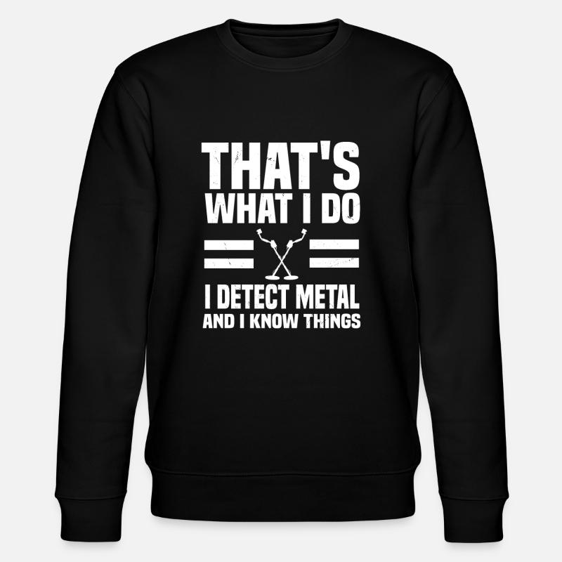 Metall Suche - Stanley/Stella Unisex Bio-Sweatshirt CHANGER  - Schwarz
