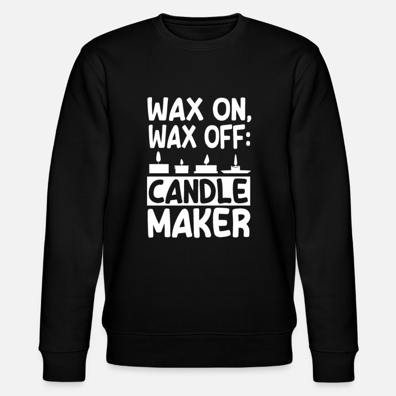 Versement de bougies - Sweat bio CHANGER Stanley/Stella Unisexe - noir