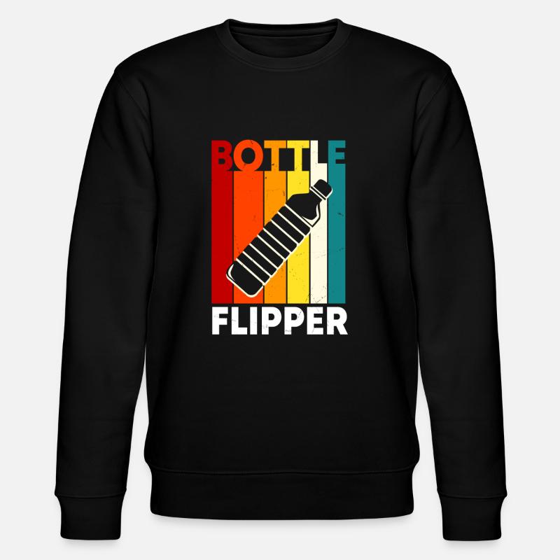 Retro Bottle Pinball - Sweat bio CHANGER Stanley/Stella Unisexe - noir