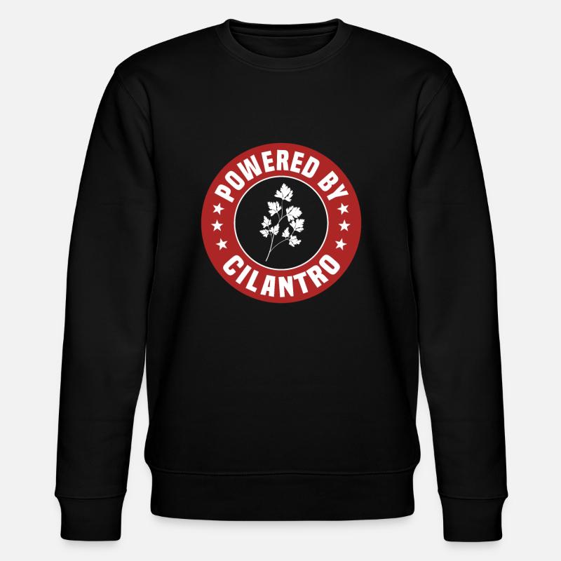 Propulsé par Cilantro - Sweat bio CHANGER Stanley/Stella Unisexe - noir